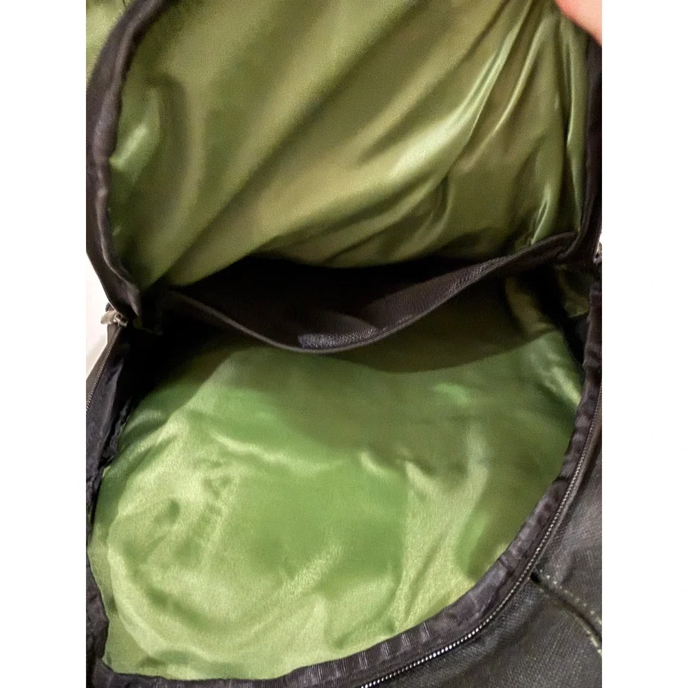 Targus EcoSmart Spruce Laptop Backpack Black Green TBB013US Recycled Materials